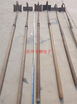 Folklore Old Objects Nostalgia Old Hoe Head Old Wood Hoe Second-hand Old Farm Furniture Museum Pendulum and Film Props Farmhouse