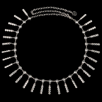 Ottina Lei Belly Dance Rhinestone Waist Chain Diamond Belt Womens Water Drops Diamond Chain Sexy Belt Oriental Dance Waist Chain