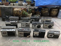 Old-fashioned recorder Portable radio Old tape recorder Single-card radio Old cassette machine nostalgic decoration