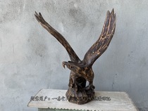 Old objects old wooden carved old root carved animal furniture can collect nostalgia decoration photography props display