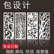 Decorative living room building materials flower window panel window partition wood carving board hollow frame partition partition window wood carving carved