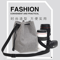 SLR camera bag Fuji Sony lens bag Canon Nikon storage bag convenient micro single shoulder lens bag