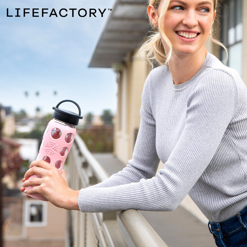 Lifefactory 便携玻璃水杯 475ml 天猫优惠券折后￥114包邮（￥119-5）