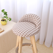 Dining chair cushion set Chair cover Non-slip Hotel bar chair cover Chair cover Hotel seat cover Fabric elastic chair Dining table