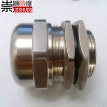 Explosion-proof 304 stainless steel brass gran head distribution box in and out of the wire port cable clamping joint special