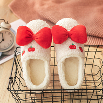 Moon Daughter Shoes Woman Winter Style Bag Heel Thick Bottom Plus Suede Pregnant Woman Shoes December Postpartum Autumn Winter Non-slip Maternal Slippers