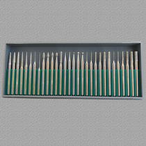 Taiwan wind grinder pneumatic grinding head polishing machine carving and grinding emery alloy diamond grinding rod steel sand powder needle