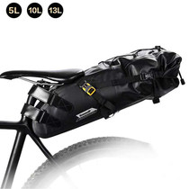 Monca bicycle tail bag large capacity waterproof mountain road long-distance riding equipment accessories Saddle bag Rhino