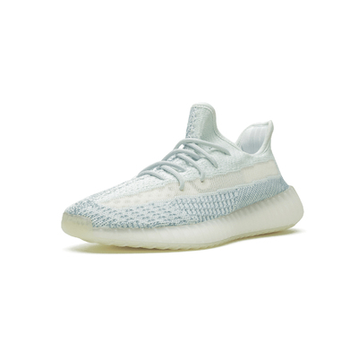 Adidas Yeezy Boost 350 V2 Cloud White椰子鞋 冰蓝 云白-FW3043