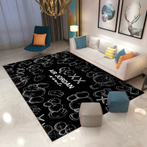 Tide Card Carpet Kitchen Leather Ground Mat Non-slip Anti Oil Home Washable Wash Free PVC Entry into the door mat foot pad