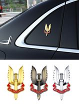 Call of duty COD 141 task force morale chapter metal car label car sticker in the net label fender side label