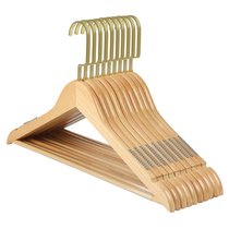 Solid Wood Hanger Adult Clothing Shop Home Wood Wooden Clotheshorse Clothes Hanger Clothing bracing Hanger Wood