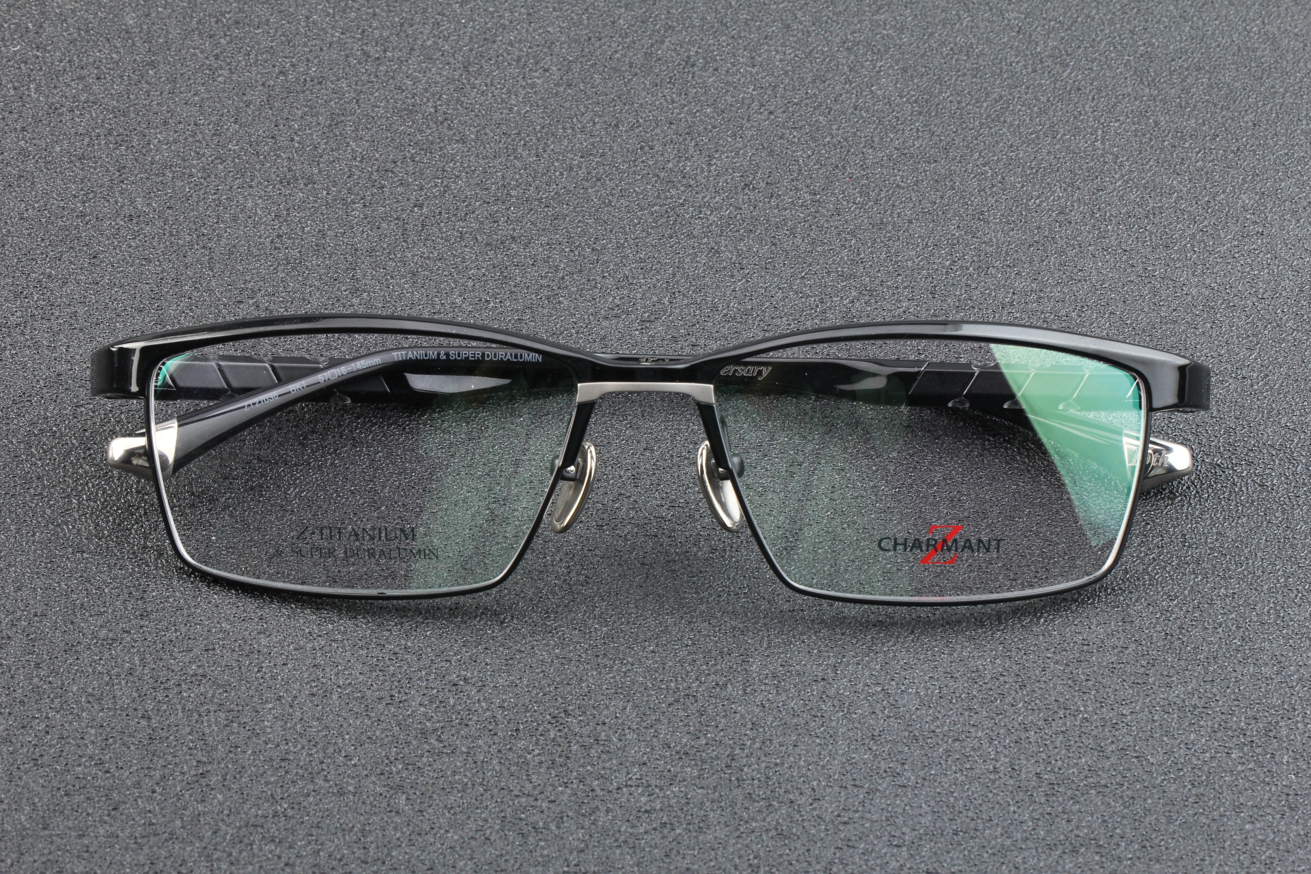 CHARMANT夏蒙眼镜架Z钛LINKSⅢ男士商务全框日本光学镜框ZT27036-Taobao