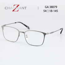 Summer MonCHARMANT Fashion pure titanium full frame male and female with light and artistic comfort Nearsighted Spectacle Frame GA38079