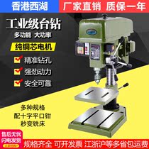 Bench drill Household 220v small multi-function heavy-duty industrial drilling and tapping dual-purpose bench drill Drilling and tapping all-in-one machine