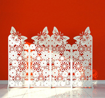 European-style screen partition fashion living room door entrance cabinet simple modern bedroom folding mobile carved folding screen seat screen