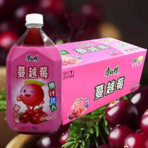 Master Kang in August new cranberry juice to reach people cranberry beverage 1000mlx8 bottles of many provinces