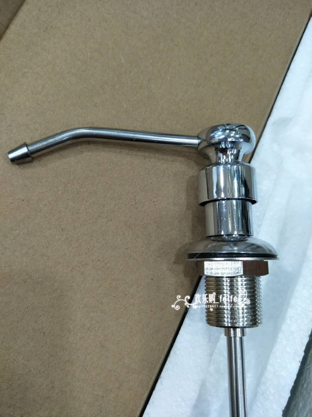 全铜头洗菜盆用洗洁精瓶洗碗池洗手液厨房水槽不锈钢皂液器