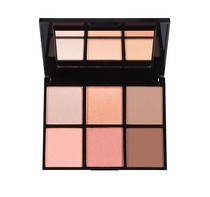 Spot Silly Pussy British Buy MUA 6 Color High Light Repair Pan Luxe Six Color High Light Powder Fine