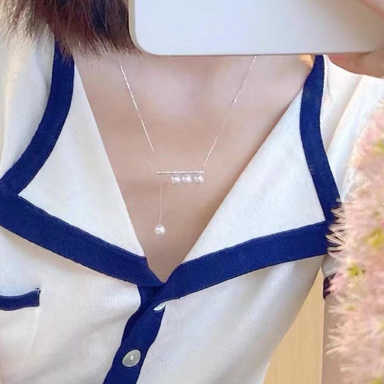 DIY 액세서리 S925 스털링 실버 패션 조정 목걸이 진주 펜던트 빈 홀더 수제 목 펜던트 은색 홀더 소재 DIY 액세서리 S925 스털링 실버 패션 조정 목걸이 진주 펜던트 빈 홀더 수제 목 펜던트 은색 홀더 소재