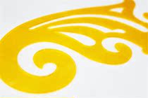 Kejia KJ-014 25cm curved board Cloud Ruler drawing design template drawing ruler