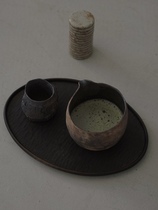 LATE-TIME Domestic ready-made Japanese utensils Shomitsu Ishihara wood-fired pill mouth even cup