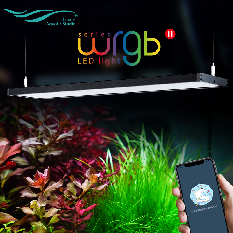 Chihiro chihiros WRGB second generation professional aquatic grass lamp fish tank display lighting grass tank landscape lamp APP control