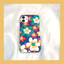 Japan and South Korea ins Long Flower for Apple 12promax Mobile Shell Apple 13 11 Full Edge xsmax Soft