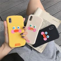 Cartoon three-dimensional hyaluronic acid duck is suitable for OPPO r15x r11 r17 mobile phone shell A59 A79 A83 arc