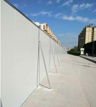 Thickened PVC Construction Baffler Engineering Color Steel Enclosure Site Color Steel Small Grass Fence Temporary Engineering Construction Sepad