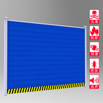 pvc fence enclosure fence construction site construction Thickened Color Steel Construction Site Construction Isolation Bezel Municipal Road