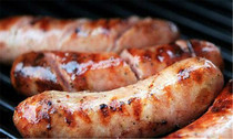 Rain and moisturizing 2KG Thuringia Pork Sausage oil fried barbecue sausage Tlingen sausage Yougrade sausage