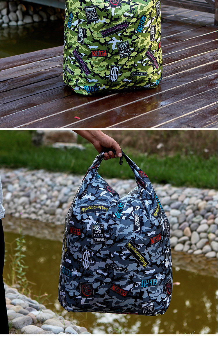 加厚装鱼袋便携活鱼袋防水防臭多功能乾坤袋折叠鱼护袋手提鱼获袋