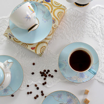 Tangshan Jiayu Bone China 15 coffee Cuiyu Qingyin English afternoon tea Tea set Coffee cup and saucer