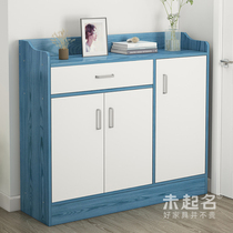 60cm long household simple wooden shoe rack indoor beautiful Nordic style shoe cabinet economical special MS623