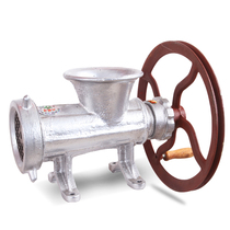Pig iron 32 manual meat grinder commercial hand-operated electric fish cutter chop chili machine chicken rack grinder