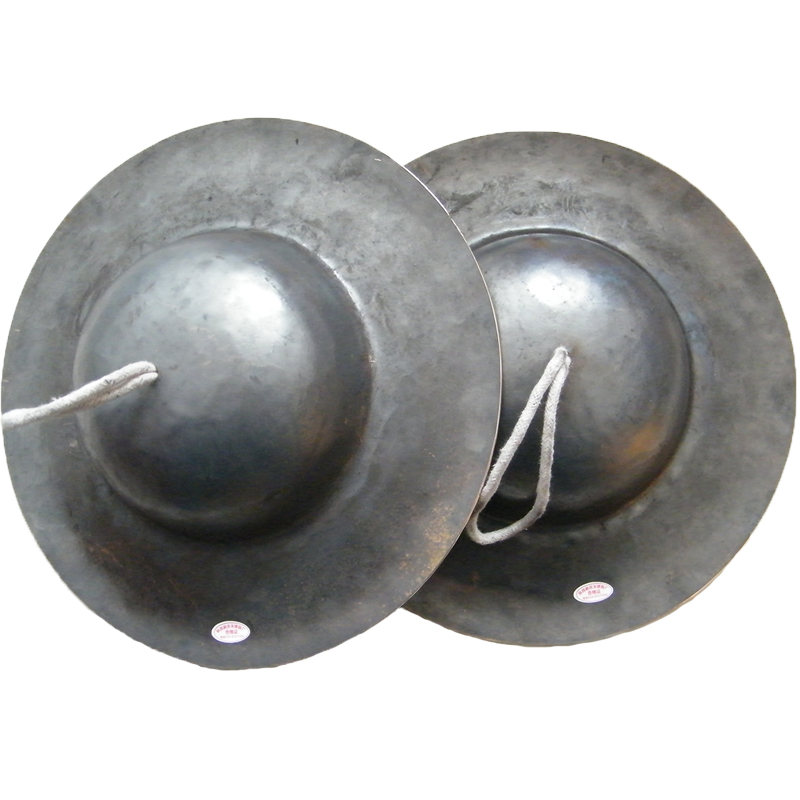 7 inch 24-40CM two hats Sichuan cymbals river opera gong drum black cymbals big head rub big hat cymbals bronze cymbals