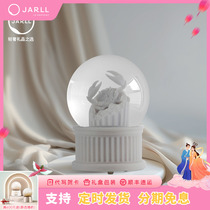 Jarll Cancer Crystal Ball Music Box Twelve Constellations Music Box as a Birthday and Graduation Gift for Girls