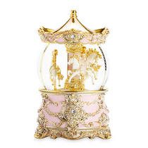 JARLL Crystal Ball Music Box Music Box Merry-go-round Girl Girl BIRTHDAY Valentines DAY Gift Meet