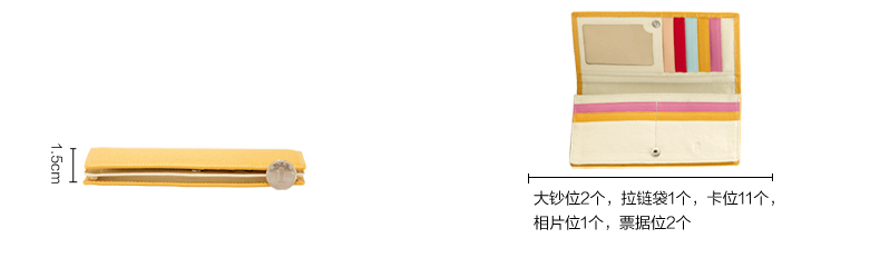 香奈兒錢包kane m 馬連奴奧蘭迪長款錢包新款甜美淑女女士簡約女包2折錢包1221058-M 香奈兒錢包圖片