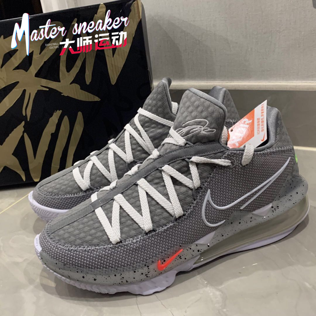 nike耐克男子lbj17詹姆斯17代黑红低帮篮球鞋cd5006001102