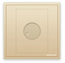 Matsumoto SOBEN dimming switch knob panel white grey gold B5M2