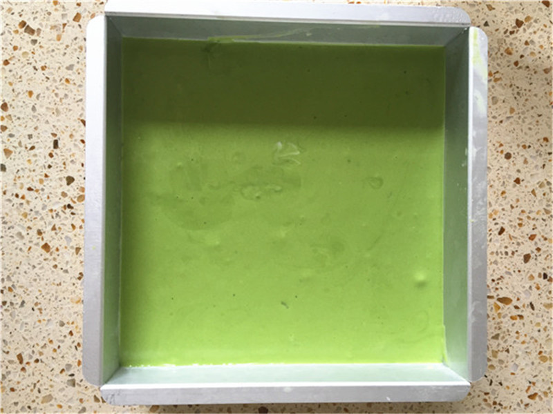 夏日的清凉抹糕茶巧克力慕斯蛋糕