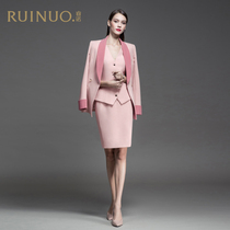 Renault Fashion Suit Women Formal Elegant Workwear Casual Suit Business Outfit Host Set