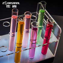 Bar glass test tube Crimping test tube Test tube Wine glass Cocktail test tube Bar wine ktv night venue