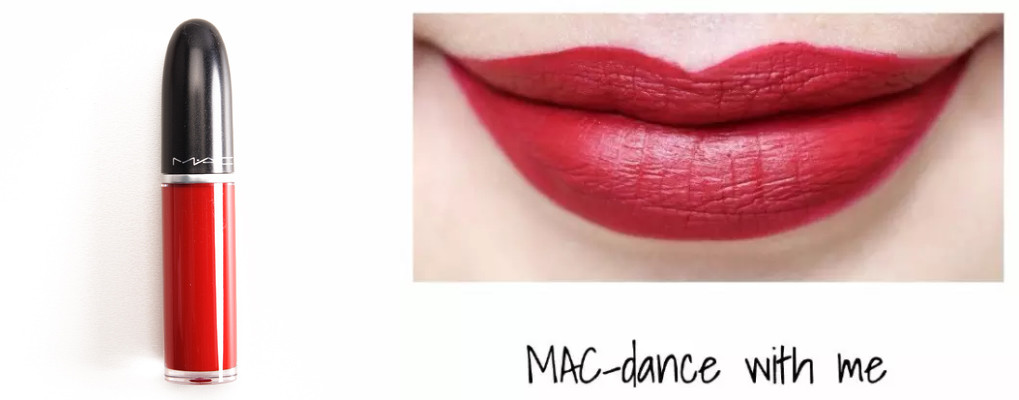 mac哑光唇釉dance with me