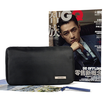 Blue orange LYCEEM business travel wash bag waterproof men travel abroad cosmetic bag storage bag