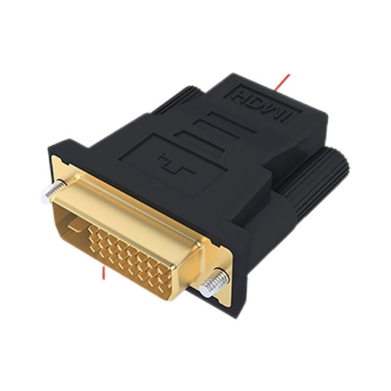 DVI ~ HDMI 헤드 어댑터 컴퓨터 DVI 남성 24+1 대 HDMI 여성 HD 라인 변환 헤드 변환기 변환기 DVI ~ HDMI 헤드 어댑터 컴퓨터 DVI 남성 24+1 대 HDMI 여성 HD 라인 변환 헤드 변환기 변환기