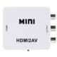 Xiaomi Barley Box 1080p에 적합한 오래된 TV에서 HDMI에서 AV 변환기 HD 셋톱 박스 Xiaomi Barley Box 1080p에 적합한 오래된 TV에서 HDMI에서 AV 변환기 HD 셋톱 박스