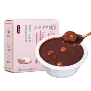正山观陈皮莲子红豆沙即食粥代餐粥低脂甜品粥可微波炉加热